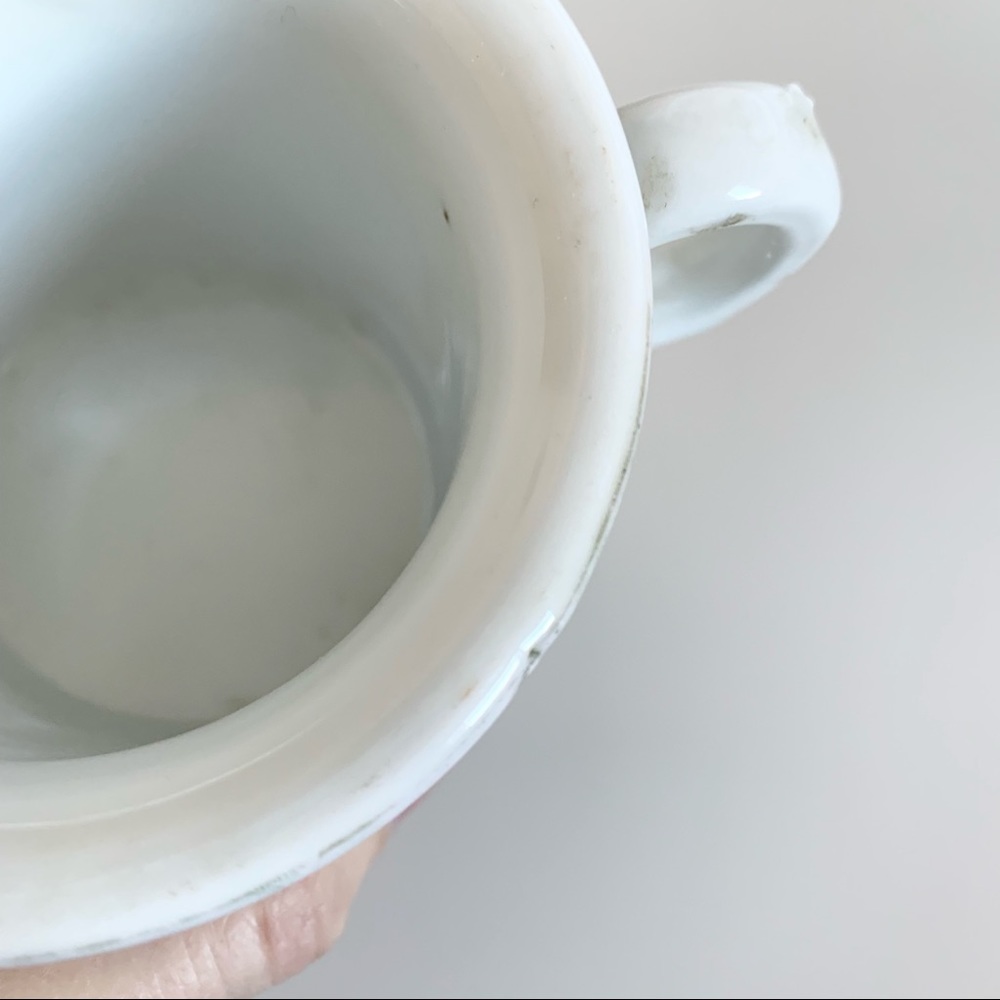 Antique Floral Rose Shaving Mug - Picture 7 of 12